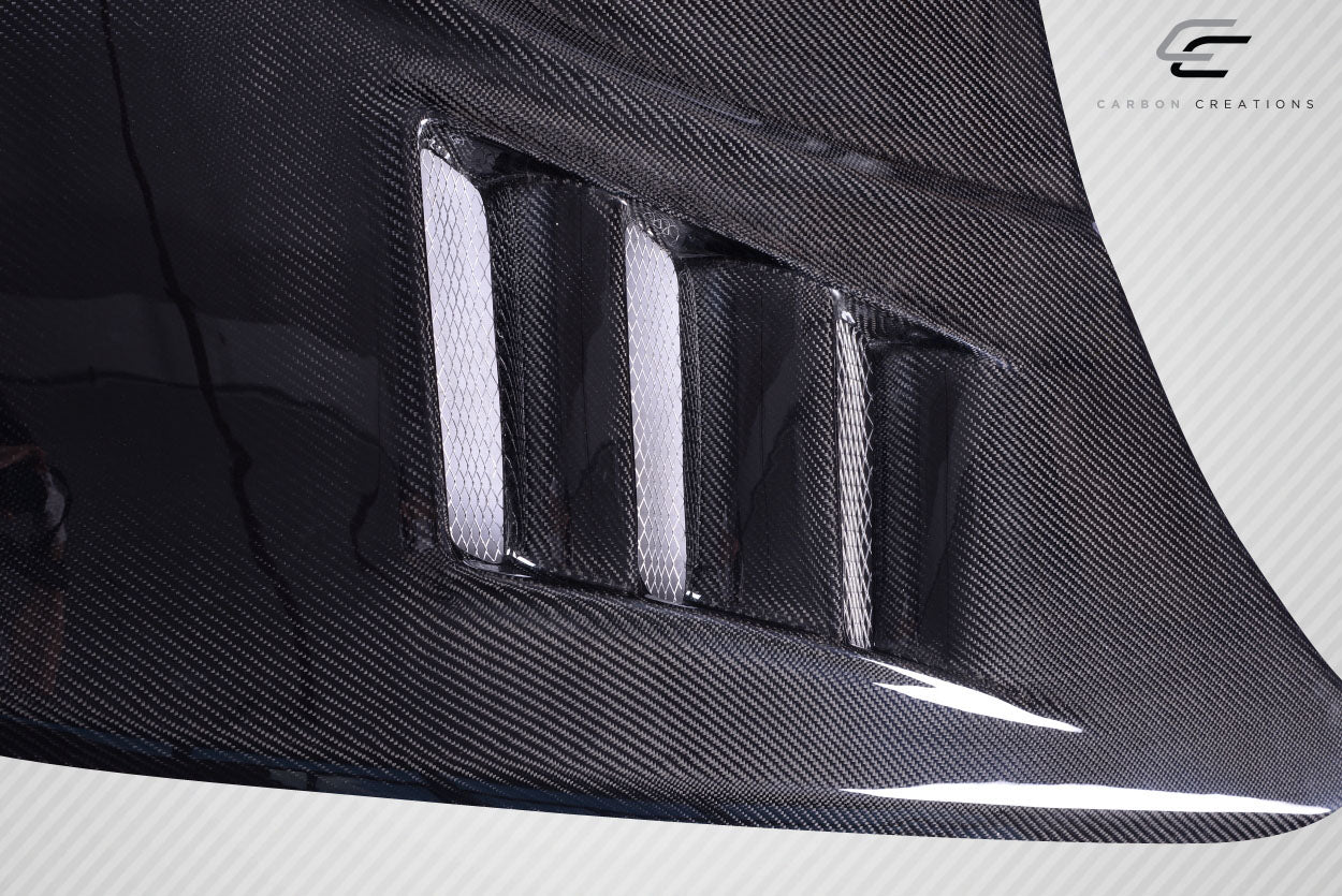 2004-2008 Mazda RX-8 Carbon Creations Vader Hood - 1 Piece